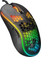 Everest SM-G66 X-Hole RGB USB Gaming Egér - Fekete