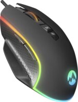 Everest RAGE-X2 RGB USB Gaming Egér - Fekete