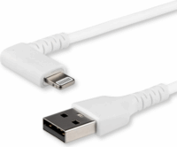 Startech USB A apa - Lightning apa 2.0 iPhone töltő kábel - Fehér (2m)