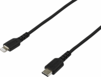 Startech USB-C apa - Lightning apa 2.0 Adat és töltő kábel - Fekete (2m)