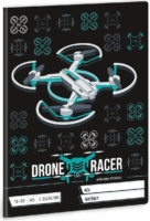 Ars Una Drone Racer 32 lapos A5 vonalas füzet - Mintás