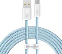 Baseus Dynamic Series USB-A apa - USB-C apa 2.0 Adat és töltőkábel - Kék (2m)