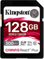 Kingston Canvas React Plus 128GB SDXC UHS-II Memóriakártya