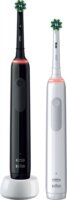 Oral-B Pro 3 3900 Duo Elektromos fogkefe - Fekete/Fehér (2 db)