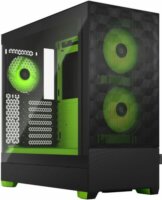 Fractal Design Pop Air RGB Green Core TG Clear Tint Számítógépház - Fekete/Zöld
