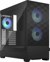 Fractal Design Pop Air RGB Black TG Clear Tint Számítógépház - Fekete