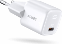 AUKEY PA-B1-WT Hálózati USB-C töltő - Fehér (20W)
