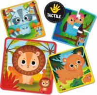 Lisciani Montessori Baby Touch puzzle - 6x4 darabos