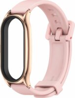 Haffner Xiaomi Mi Smart Band 7 Iconband Pro Szilikon pánt - Pink