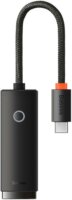 Baseus Lite Series USB-C - RJ45 Gigabit Ethernet Adapter - Fekete
