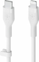 Belkin Flex Lightning apa - USB-C apa Adat- és töltőkábel - Fehér (1m)