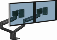 Fellowes Tallo 2 40" LCD TV/Monitor asztali tartó - Fekete (2 kijelző)