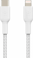 Belkin Lightning apa - USB-C apa Adat- és töltőkábel - Fehér (2m)