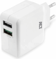ACT AC2125 Hálózati USB-A töltő - Fehér (30W)