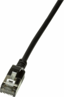 LogiLink U/FTP CAT6a Patch kábel 3m - Fekete