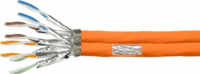 LogiLink S/FTP CAT7 Installációs kábel 100m - Narancssárga