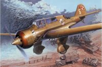 Mirage Hobby PZL-23B Karaś repülőgép műanyag modell (1:48)