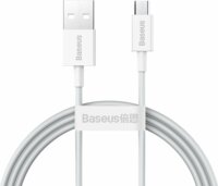 Baseus Superior Series USB-A apa - Micro USB apa 2.0 Adat és töltőkábel - Fehér (1m)