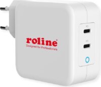 Roline Hálózati USB-A/USB-C töltő - Fehér (100W)