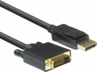 ACT AC7505 DisplayPort apa - DVI-D apa Adapterkábel - Fekete (1,8m)