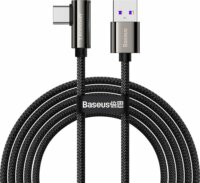 Baseus Legend Series USB-A apa - USB-C apa 2.0 Adat és töltőkábel - Fekete (2m)