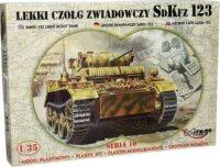 Mirage Hobby SdKfz 123 Light Recce tank műanyag modell (1:35)