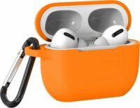 Cellect Apple Airpods Pro Szilikon tok - Narancssárga