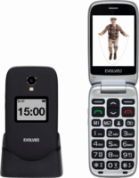 Evolveo EasyPhone FP Mobiltelefon - Fekete