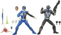 Hasbro Power Rangers Lightning Collection S.P.D. B-Squad Blauer Ranger Vs A-Squad Blauer Ranger figurák
