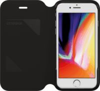 OtterBox Strada Via Apple iPhone 7/8/SE(2020)/SE(2022) Flip Tok - Fekete