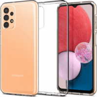 Spigen Liquid Crystal Samsung Galaxy A13 4G/LTE Szilikon Tok - Átlátszó