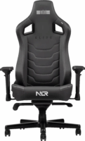 Next Level Racing Elite PU bőr Gamer szék - Fekete/Fehér
