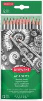 Derwent Academy Hatszögletű Grafitceruza készlet (12 db / csomag)