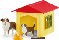 Schleich Farm World kutyaház játékfigurákkal