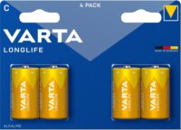 Varta Longlife Alkaline/Mangán C Babyelem (4db/csomag)