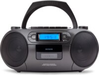 Aiwa BBTC-550BK Hordozható Rádió - Fekete