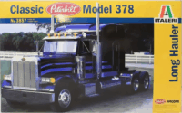 Italeri Peterbilt 378 Long Hauler kamion műanyag modell (1:24)