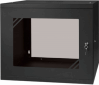 Stalflex 19" Fali rack szekrény 9U 520x460 - Fekete