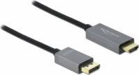 Delock 85930 DisplayPort - HDMI kábel 3m - Fekete