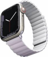 Uniq Revix Apple Watch S1/2/3/4/5/6/7/SE Szilikon szíj 38/40/41mm - Lila/Fehér
