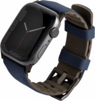 Uniq Linus Airosoft Apple Watch S1/2/3/4/5/6/7/SE Szilikon szíj 42/44/45mm - Kék