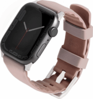 Uniq Linus Airosoft Apple Watch S1/2/3/4/5/6/7/SE Szilikon szíj 38/40/41mm - Rózsaszín