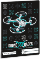 Ars Una Drone Racer 32 lapos A5 14-32 1. osztályos vonalas füzet - Mintás