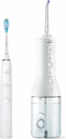 Philips HX3866/41 Sonicare DiamondClean 9000 Szónikus fogkefe + Power Flosser Fogköztisztító - Fehér