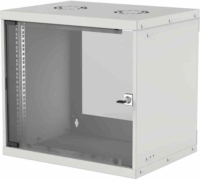 Intellinet 714167 19" Fali rack szekrény 9U 540x400mm - Szürke