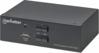 Manhattan 153546 DisplayPort KVM Switch - 2 port