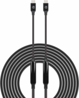 Manhattan 355971 USB-C apa - USB-C apa 3.2 Adat és töltő kábel - Fekete (5m)