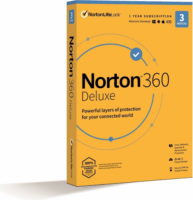 Norton 360 Deluxe HUN vírusirtó szoftver (3 PC / 1 év)