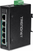 TRENDnet TI-PE50 PoE+ DIN-Rail Ipari Switch