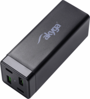 Akyga AK-CH-17 USB-A / USB-C töltő - Fekete (20V / 3.25A)